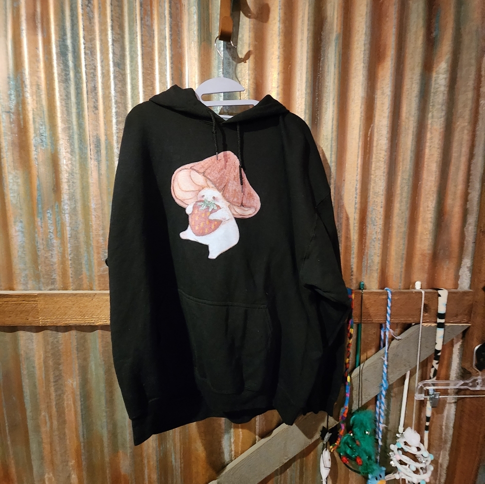 Black sweatshirt from Hot Topic